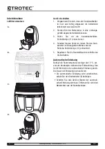 Preview for 8 page of Trotec MD 01-10 Operating Ma