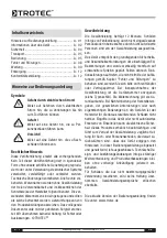 Preview for 2 page of Trotec MD 02-16 Operating Manual