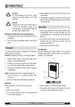 Preview for 18 page of Trotec MD 02-16 Operating Manual