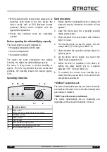 Preview for 19 page of Trotec MD 02-16 Operating Manual