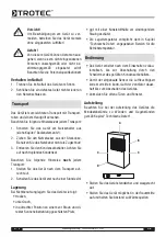 Предварительный просмотр 6 страницы Trotec MD 05-30 Operating Manual