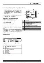 Предварительный просмотр 7 страницы Trotec MD 05-30 Operating Manual