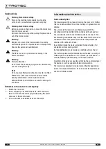 Предварительный просмотр 4 страницы Trotec PAC 2000 S Operating Manual