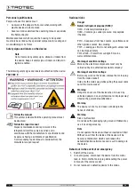 Preview for 4 page of Trotec PAC 3500 X Operating Manual