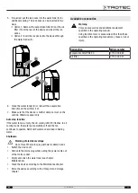 Предварительный просмотр 13 страницы Trotec PAE 40 Operating Manual