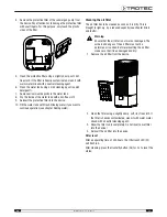 Preview for 17 page of Trotec PAE 50 Operating Manual