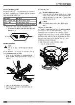 Предварительный просмотр 13 страницы Trotec PAGS 20-115 Operating Manual