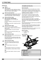 Предварительный просмотр 4 страницы Trotec PBCS 2A Original Instructions Manual