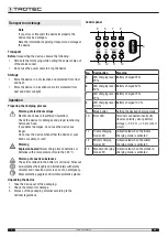 Предварительный просмотр 6 страницы Trotec PBCS 2A Original Instructions Manual