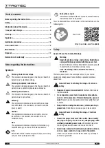 Preview for 2 page of Trotec PCHS 10-20V Original Instructions Manual