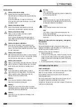 Preview for 7 page of Trotec PCHS 10-20V Original Instructions Manual