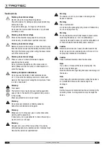 Preview for 6 page of Trotec PHDS 11-20V Original Instructions Manual