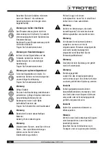 Preview for 9 page of Trotec PJSS 10-230V Original Instructions Manual