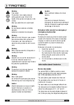 Preview for 30 page of Trotec PJSS 10-230V Original Instructions Manual