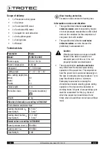 Preview for 32 page of Trotec PJSS 10-230V Original Instructions Manual