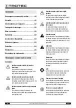 Preview for 44 page of Trotec PJSS 10-230V Original Instructions Manual