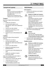 Preview for 13 page of Trotec PJSS 11-230V Original Instructions Manual