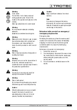 Preview for 31 page of Trotec PJSS 11-230V Original Instructions Manual