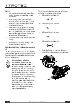 Preview for 40 page of Trotec PJSS 11-230V Original Instructions Manual