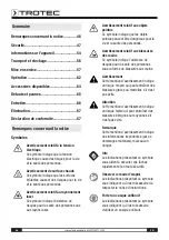 Preview for 46 page of Trotec PJSS 11-230V Original Instructions Manual