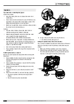 Preview for 17 page of Trotec PJSS11-20V Operating Manual