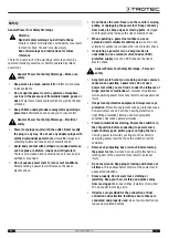 Preview for 3 page of Trotec PMTS 01-12V Original Instructions Manual