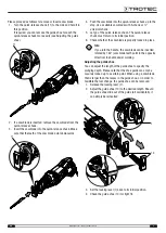 Предварительный просмотр 9 страницы Trotec PRCS 10-850 Operating Manual