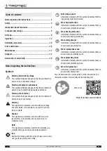 Preview for 2 page of Trotec PRDS 20-20V Original Instructions Manual