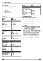 Preview for 8 page of Trotec PRDS 20-20V Original Instructions Manual