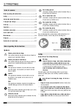 Preview for 2 page of Trotec PSCS 11-12V Original Instructions Manual