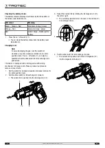 Предварительный просмотр 10 страницы Trotec PSCS 11-3,6V Original Instruction