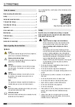 Preview for 2 page of Trotec PT 2700 SP Original Instructions Manual