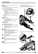 Предварительный просмотр 8 страницы Trotec PTNS 10-230V Operating Manual