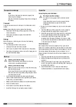 Предварительный просмотр 5 страницы Trotec PV30 Operating Manual