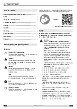 Предварительный просмотр 2 страницы Trotec PV4-MID-PS Operating Manual