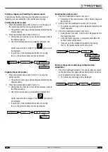 Предварительный просмотр 11 страницы Trotec PV4-MID-PS Operating Manual