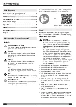 Preview for 2 page of Trotec PVD4 Operating Manual