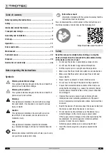 Preview for 2 page of Trotec Qube+ Original Instructions Manual