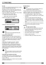 Preview for 12 page of Trotec Qube+ Original Instructions Manual