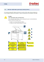 Preview for 20 page of Trotec Speedy 360 fiber Operating Manual