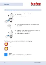 Preview for 66 page of Trotec Speedy 360 fiber Operating Manual