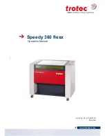 Trotec Speedy 360 flexx Operation Manual preview