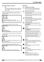 Предварительный просмотр 5 страницы Trotec TAC XT 18 Original Instructions Manual