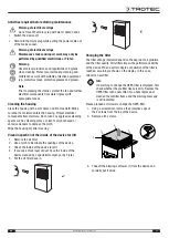 Предварительный просмотр 21 страницы Trotec TAC XT 18 Original Instructions Manual