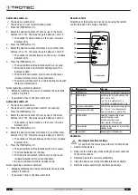 Предварительный просмотр 12 страницы Trotec TCH 2000 E Operating Manual