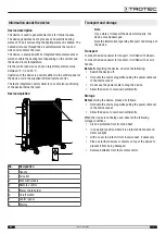 Предварительный просмотр 5 страницы Trotec TCH 2050 E Operating Manual