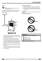 Предварительный просмотр 7 страницы Trotec TCH 21 E Operating Manual