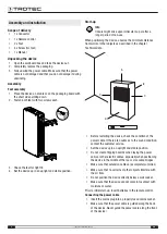 Предварительный просмотр 6 страницы Trotec TCH 2310 E Operating Manual