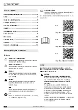 Preview for 2 page of Trotec TDE 25 Original Instructions Manual