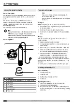 Предварительный просмотр 6 страницы Trotec TDP 370 E Original Instructions Manual